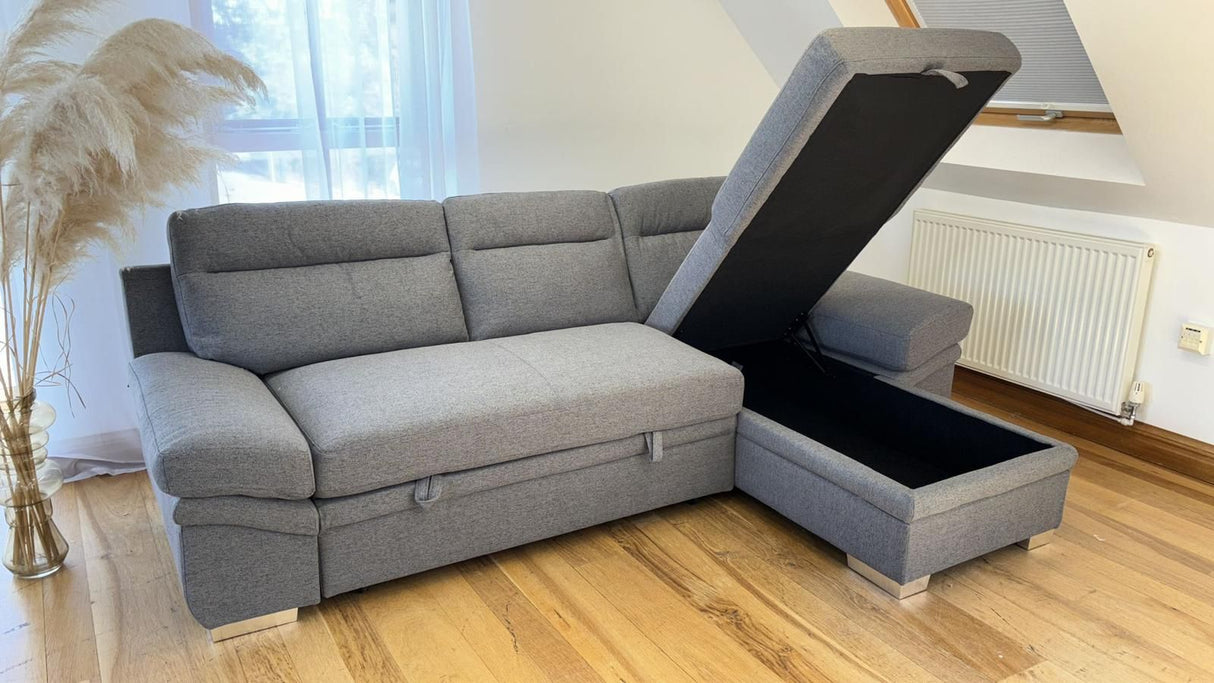 Langan Corner Storage Sofa Bed