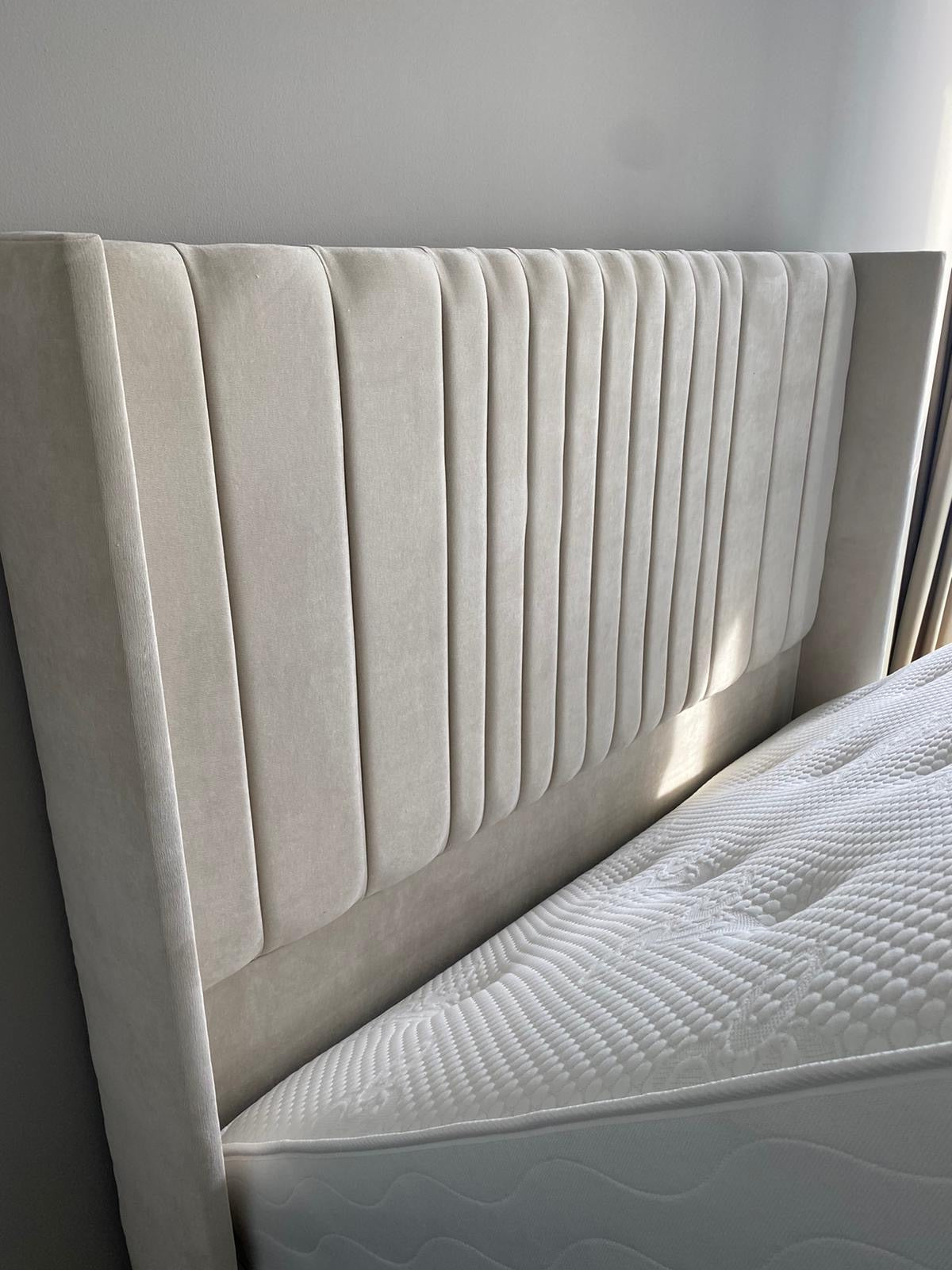 Clarissa Bed Frame With End Lift Storage