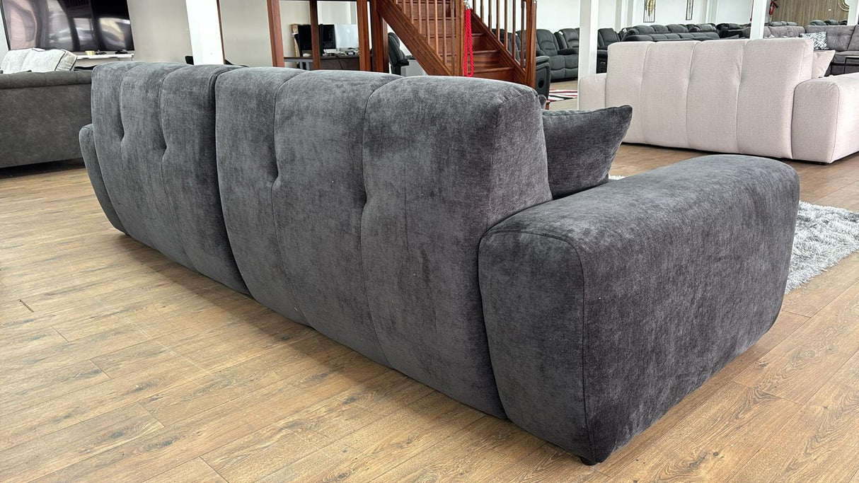 Dubai 4 Seat Sofa (Available in Aston Linen Charcoal or Natural)