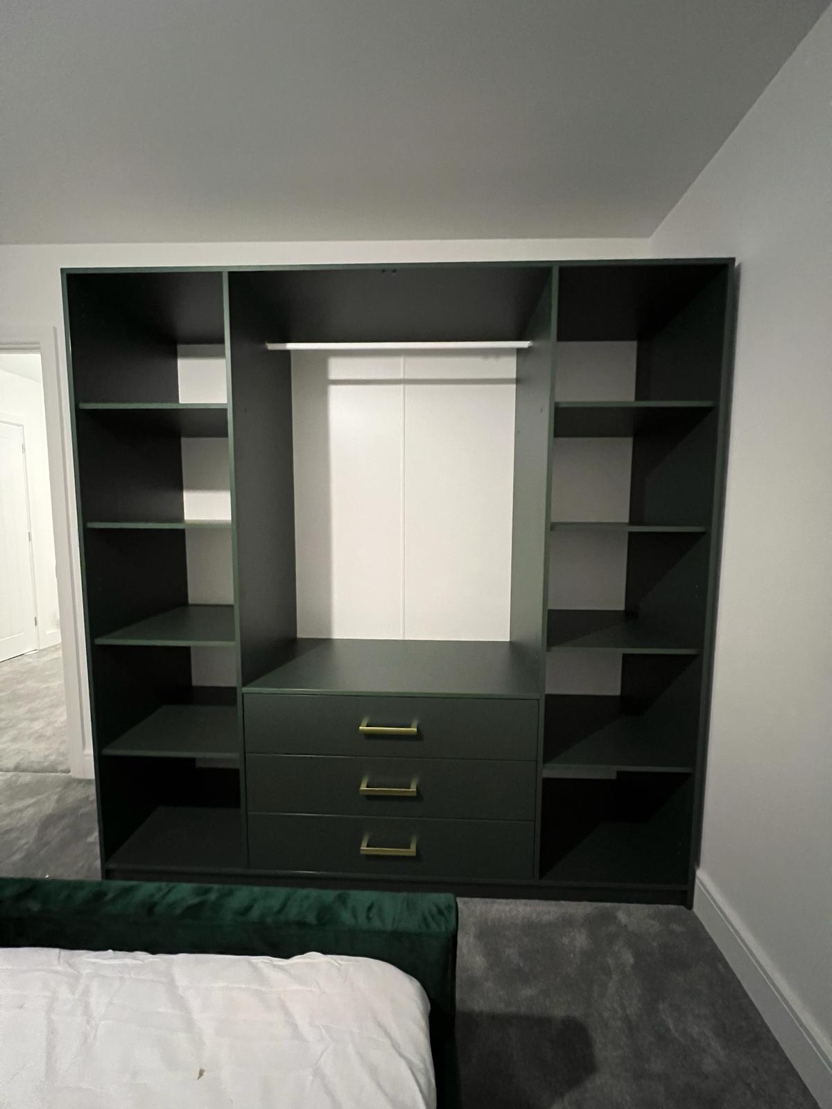 196cm San Francisco Wardrobe (Available in Blue, Green or Pink)