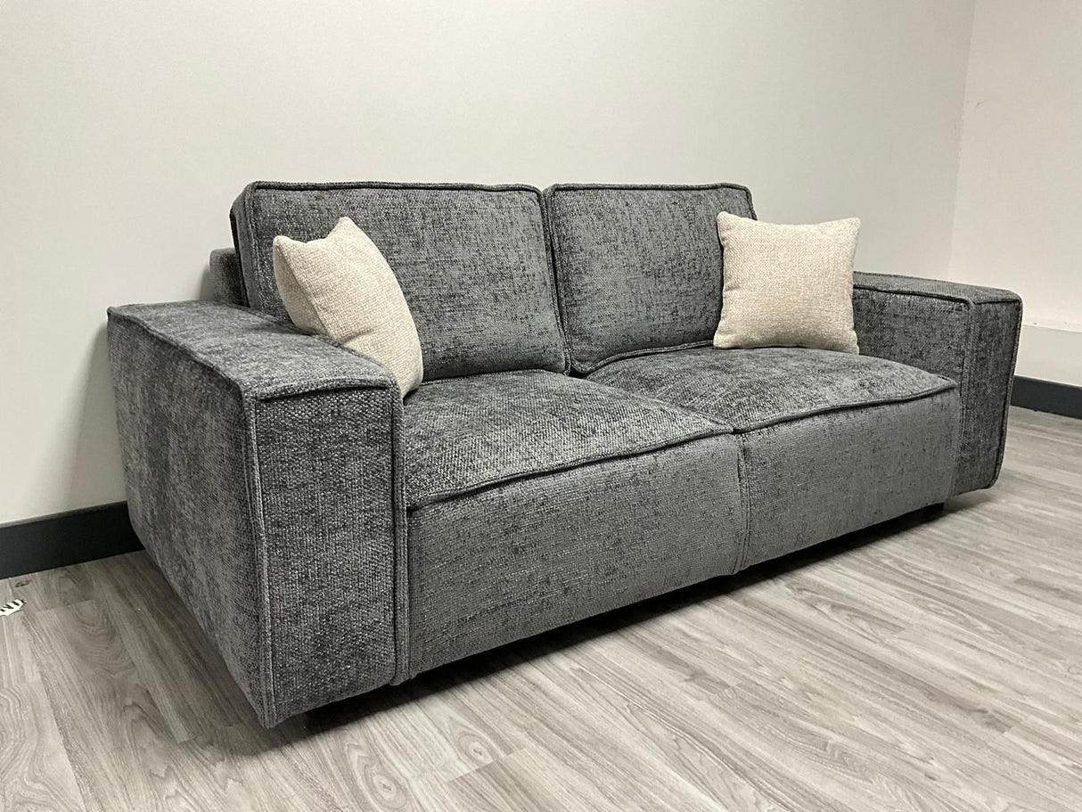Victoria 3 Seat Sofa (Available in Enzo Beige or Grey)