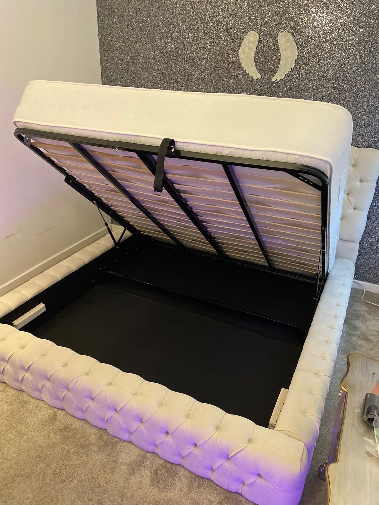 Signature Bed Frame With End Lift Storage