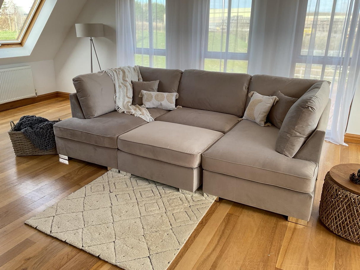 Westminster U-Shape/Grey Cinema Sofa London