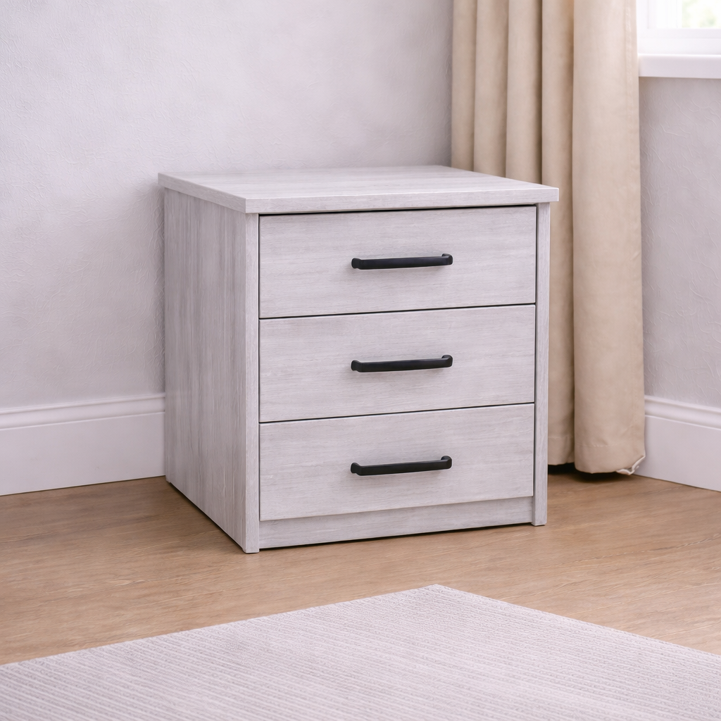 Economy Bedside in Light Grey | LFO