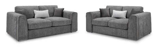 Turin Sofa (Available in Allora Chenille Grey, Beige or Dark Brown)