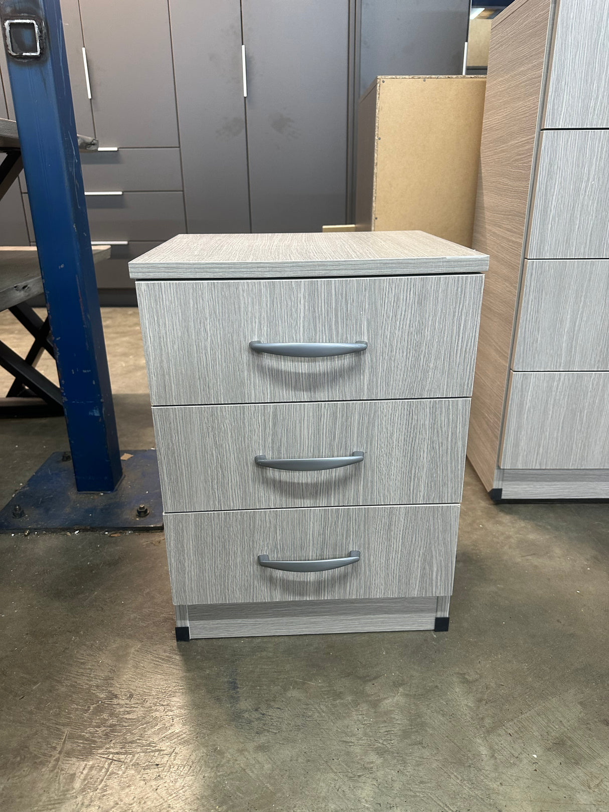 Economy Bedroom Set (Available in Light Grey, White, Oak or Dark Grey)