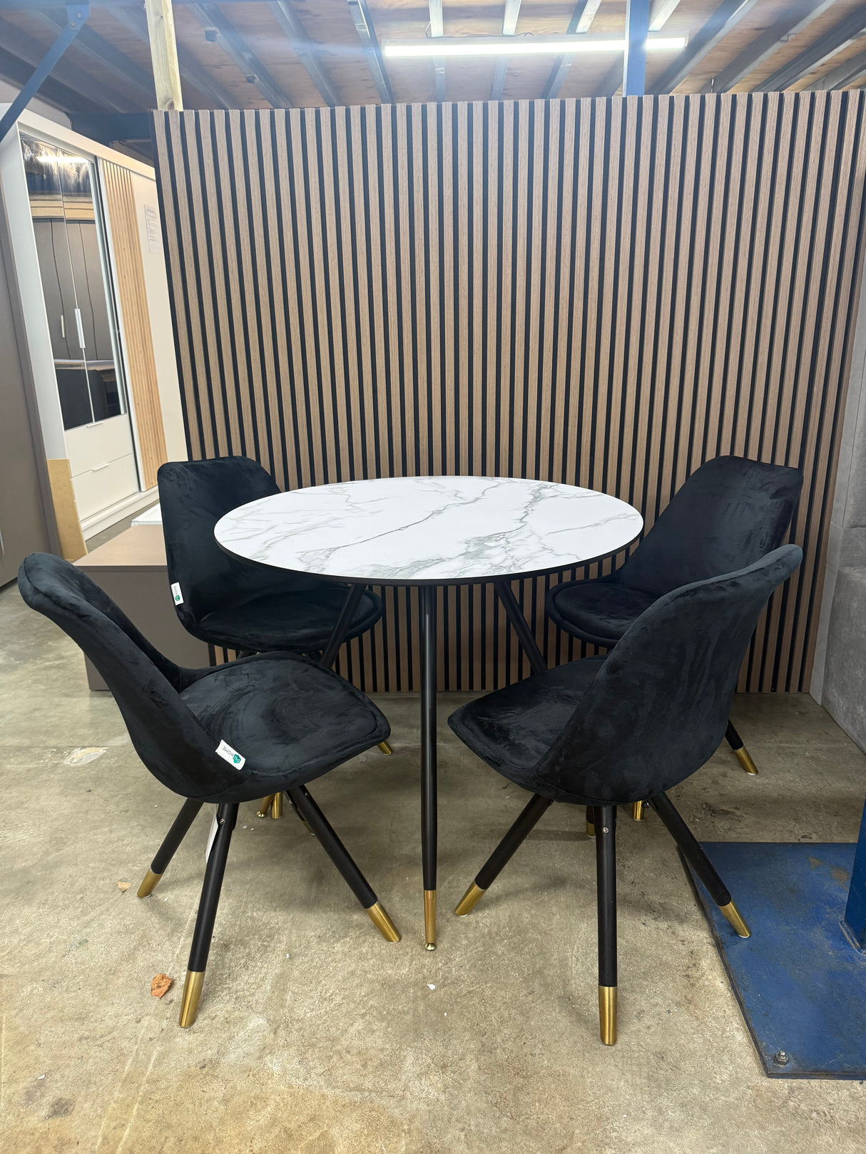 Sofia Dining Table and 4 Chairs