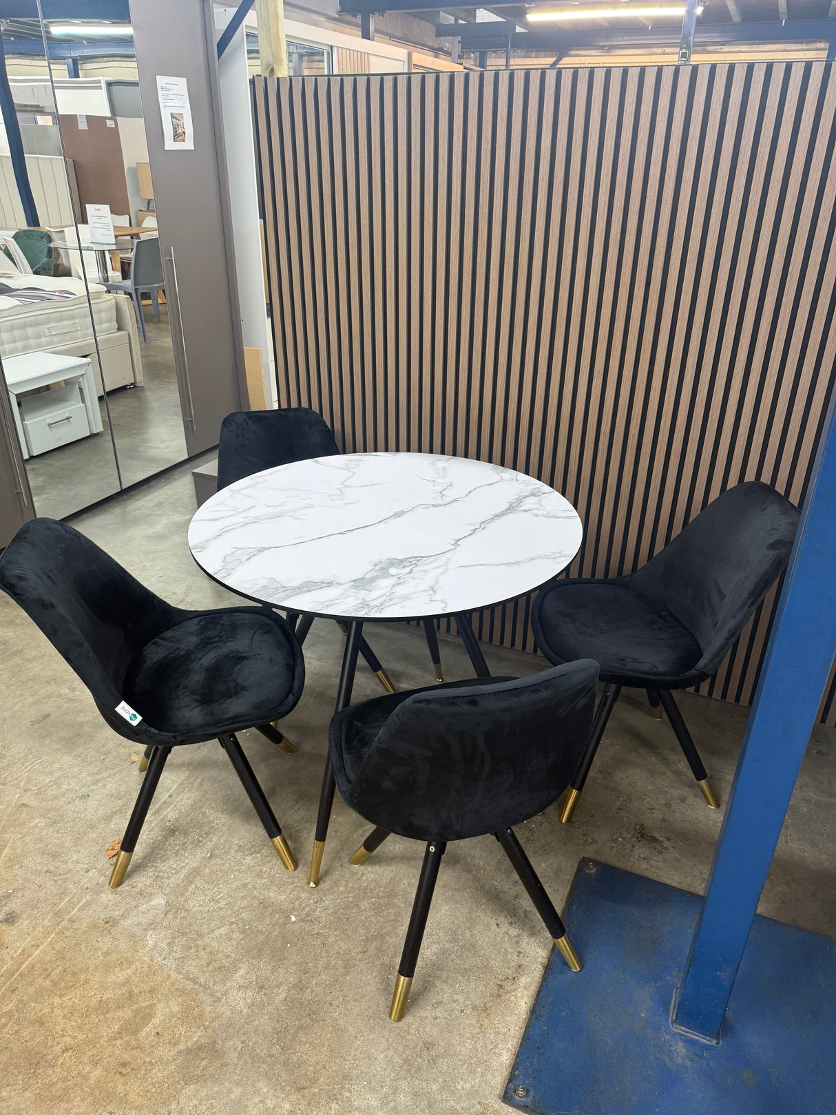 Sofia Dining Table and 4 Chairs