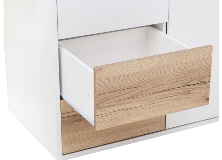 300cm Michigan Combo Wardrobe with Drawers & Dresser