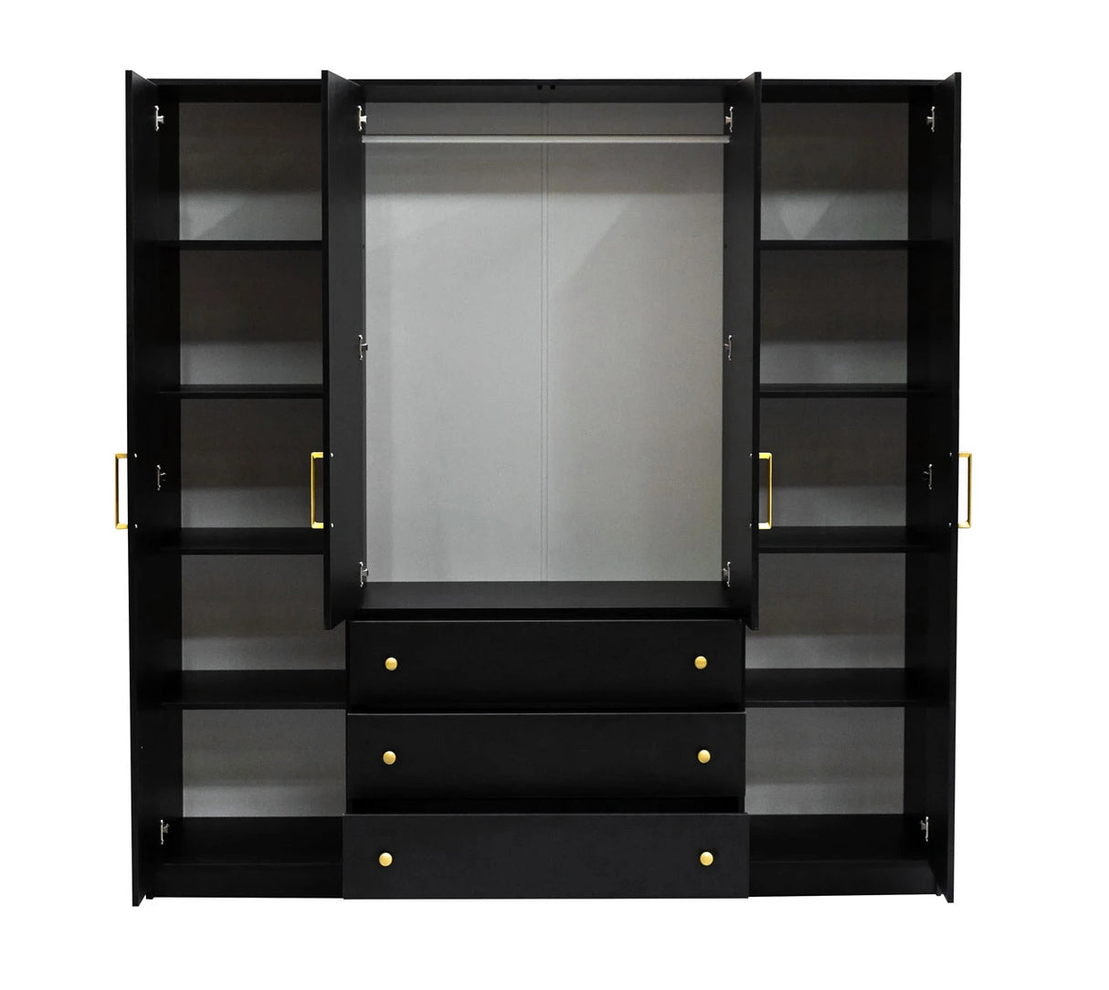 196cm Maine Wardrobe (Available in Black or White)