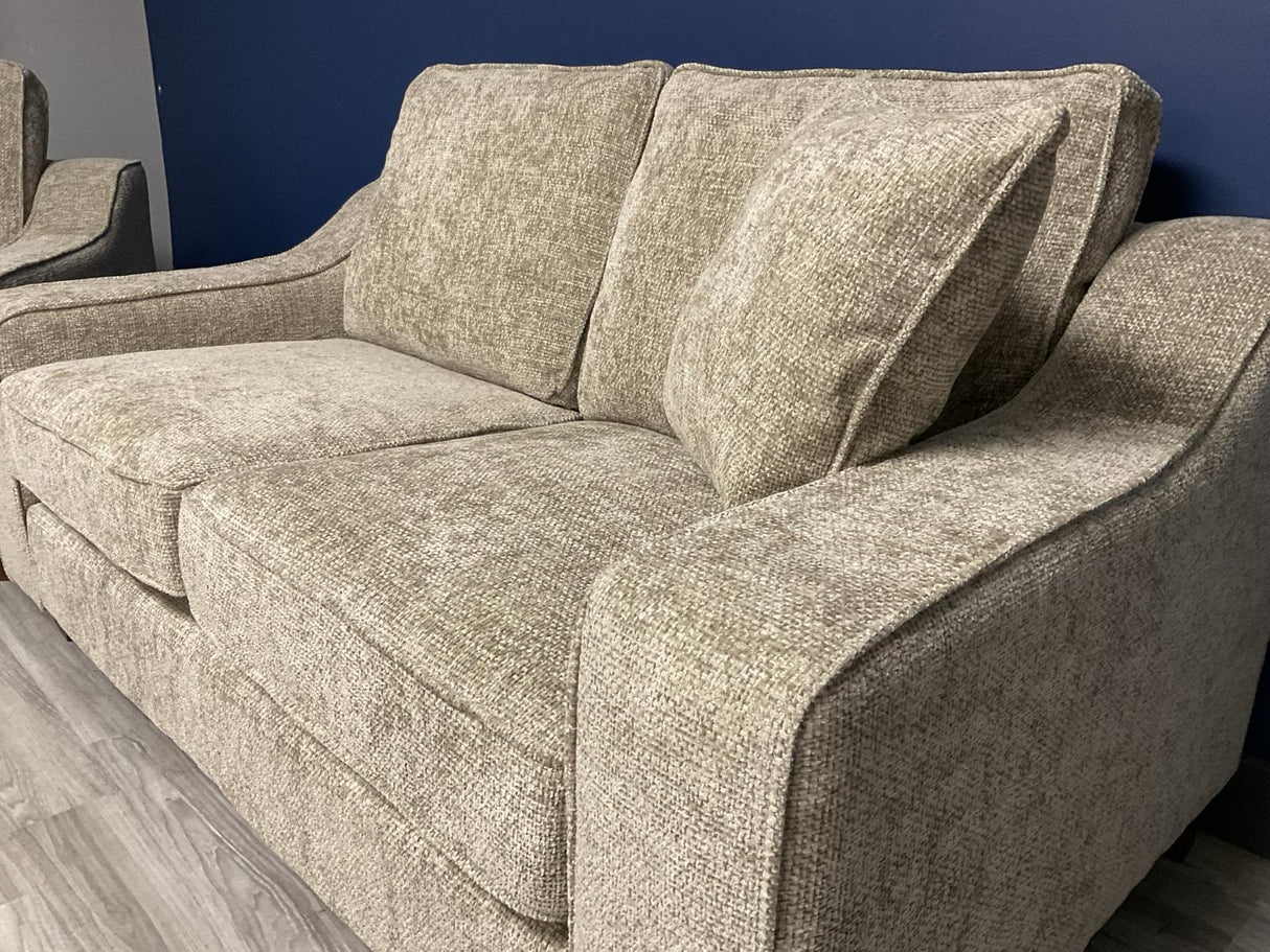 Meadow 3 and 2 Seat Sofa Bundle Deal (available in Beige or Grey Chenille)