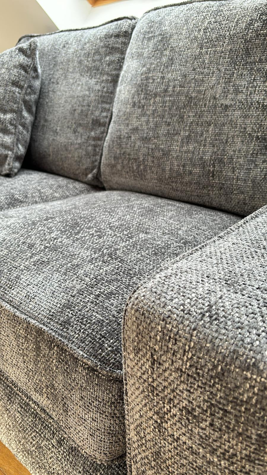 Meadow 3 and 2 Seat Sofa Bundle Deal (available in Beige or Grey Chenille)