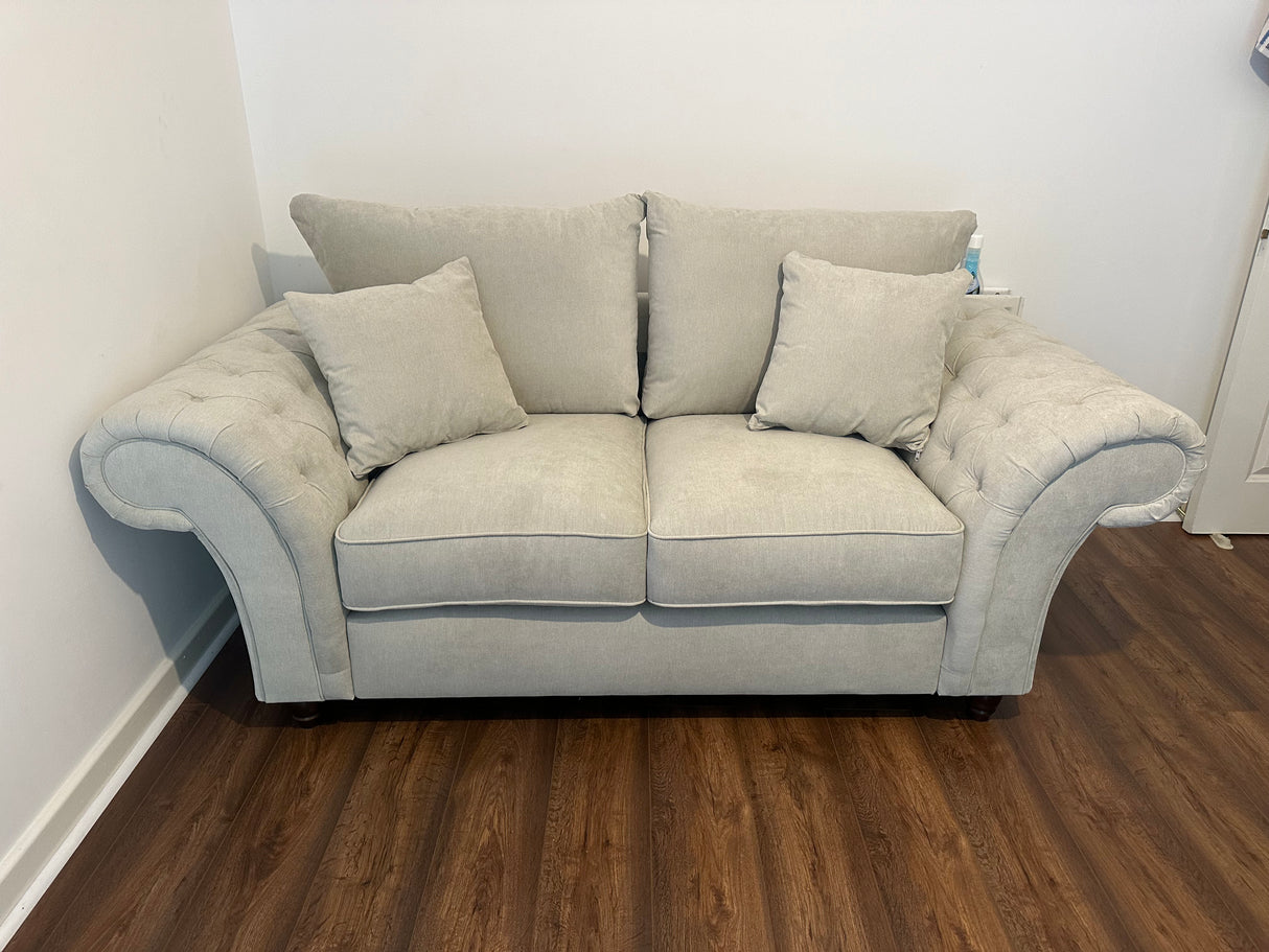 Cheshire 3 and 2 Seat Sofa Bundle Deal (Available in Linen Stone or Linen Slate)