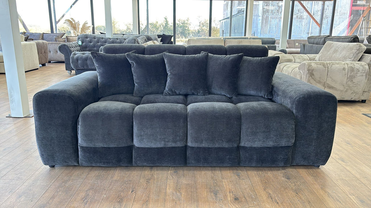 Dubai 3 Seat Sofa (Available in Aston Linen Charcoal or Natural)