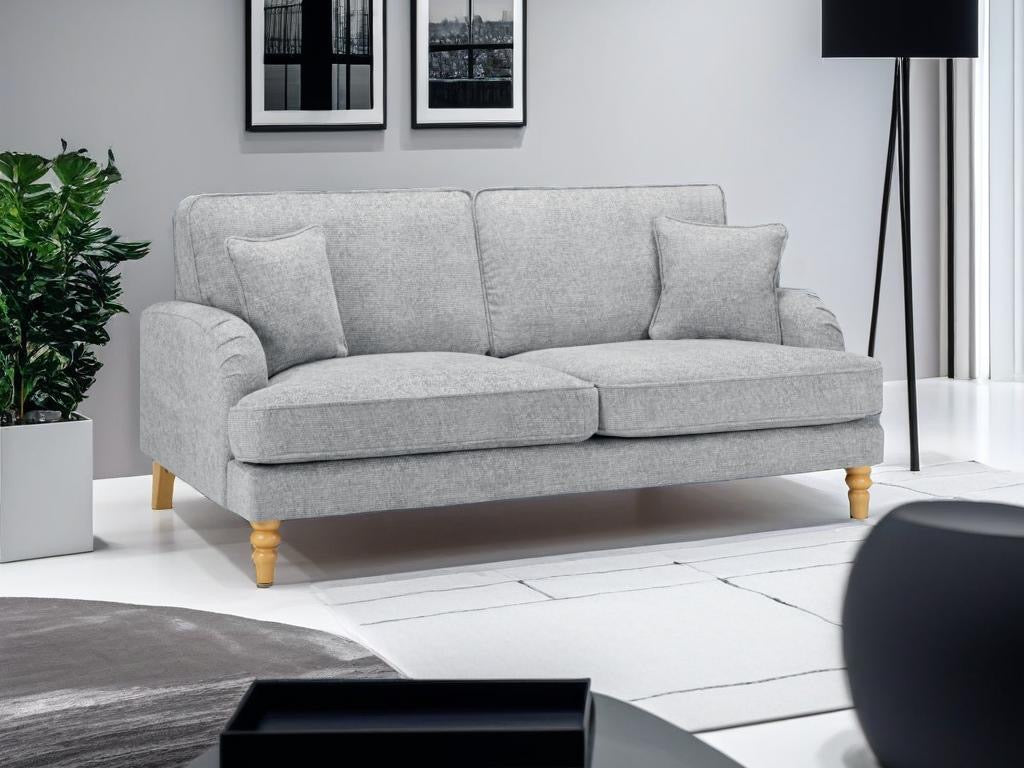 Rupert 3 Seat Sofa Linen Grey