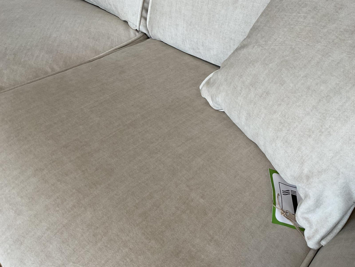 Penge Corner Sofa (Available in Linen Cream or Grey)