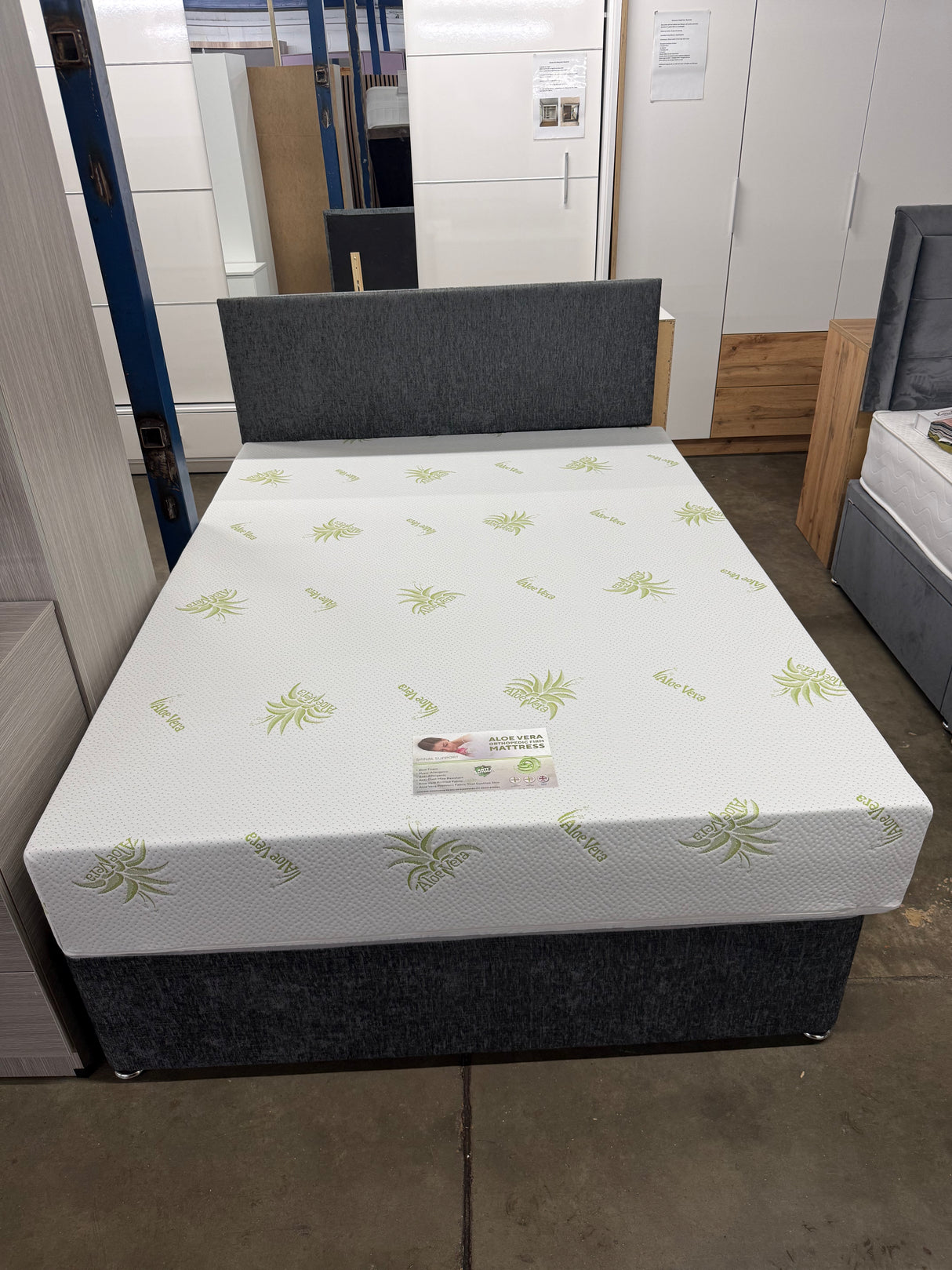 Aloe Vera Natural Latex Reflex Foam Mattress