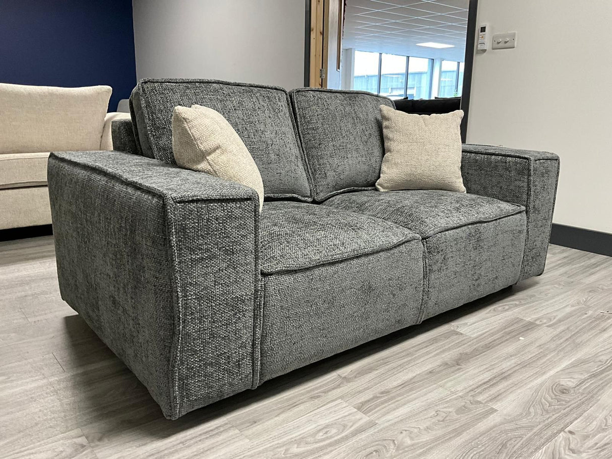 Victoria 2 Seat Sofa (Available in Enzo Beige or Grey)