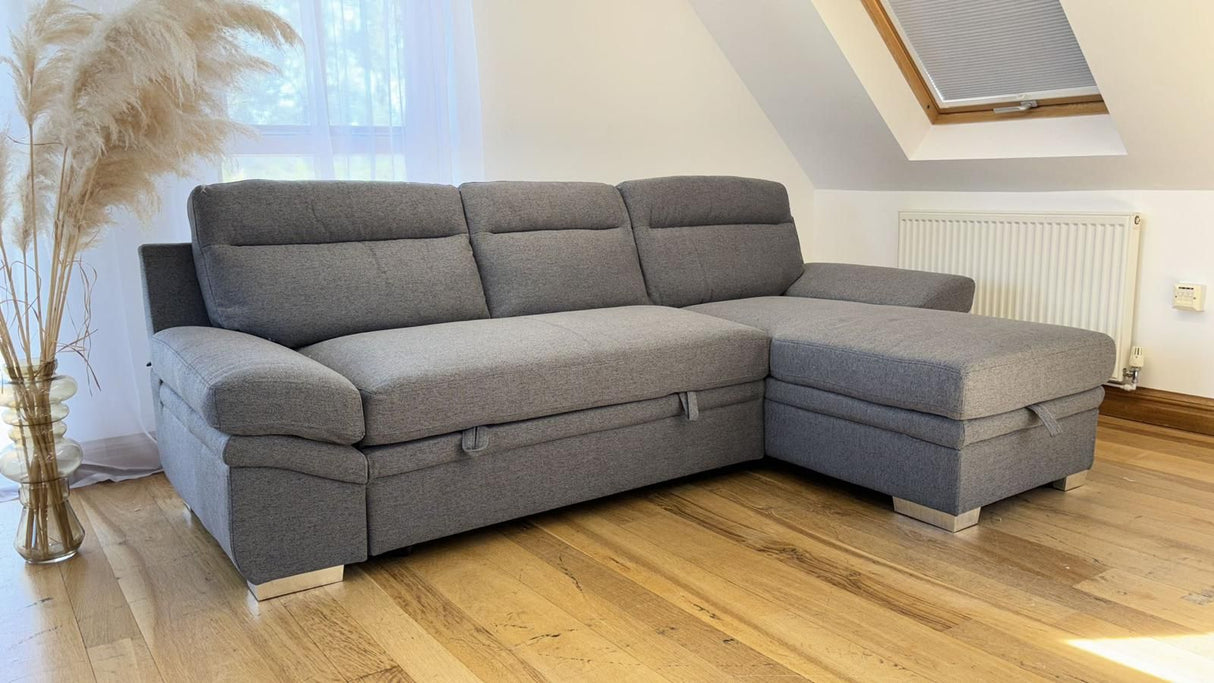 Langan Corner Storage Sofa Bed