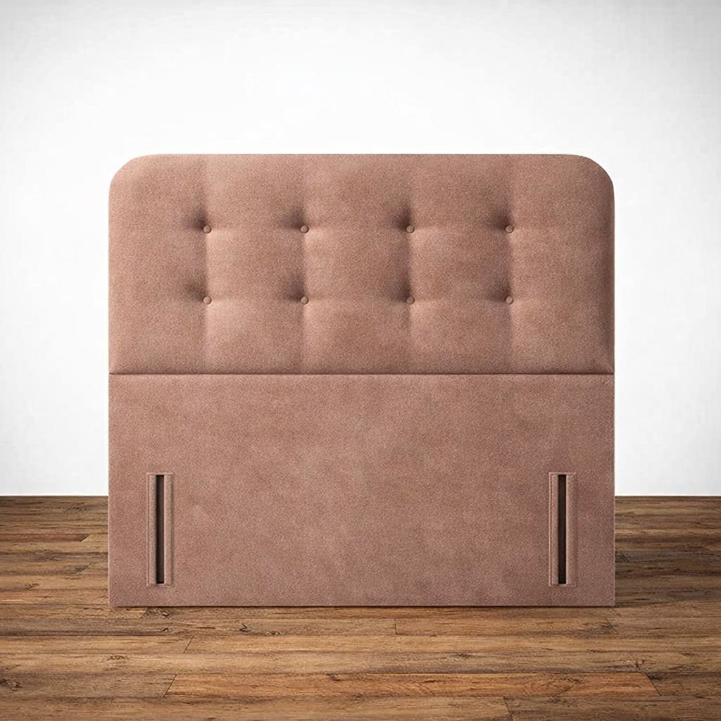 Rounded Cubed Floor Standing Headboard