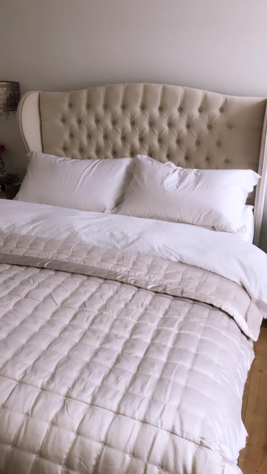 Knightsbridge Floor Standing Headboard With Ottoman Storage Divan Base