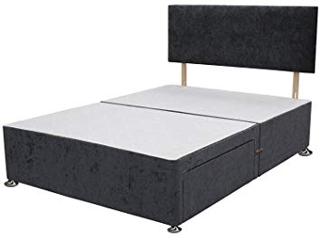 Alice Fabric Divan Base and Headboard (Available with drawers)