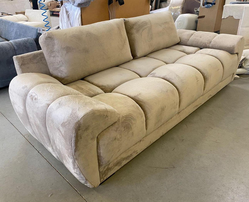 Stella Sofa (Available in Velvet Grey, Velvet Cream, or Velvet Mocha)
