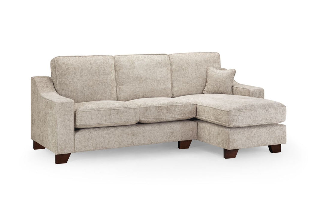 Meadow Chaise Sofa (Available in Beige or Grey Chenille)