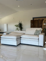 Bella Cloud 3 Seat Electric Cinema Sofa (Available in Beige or Grey)