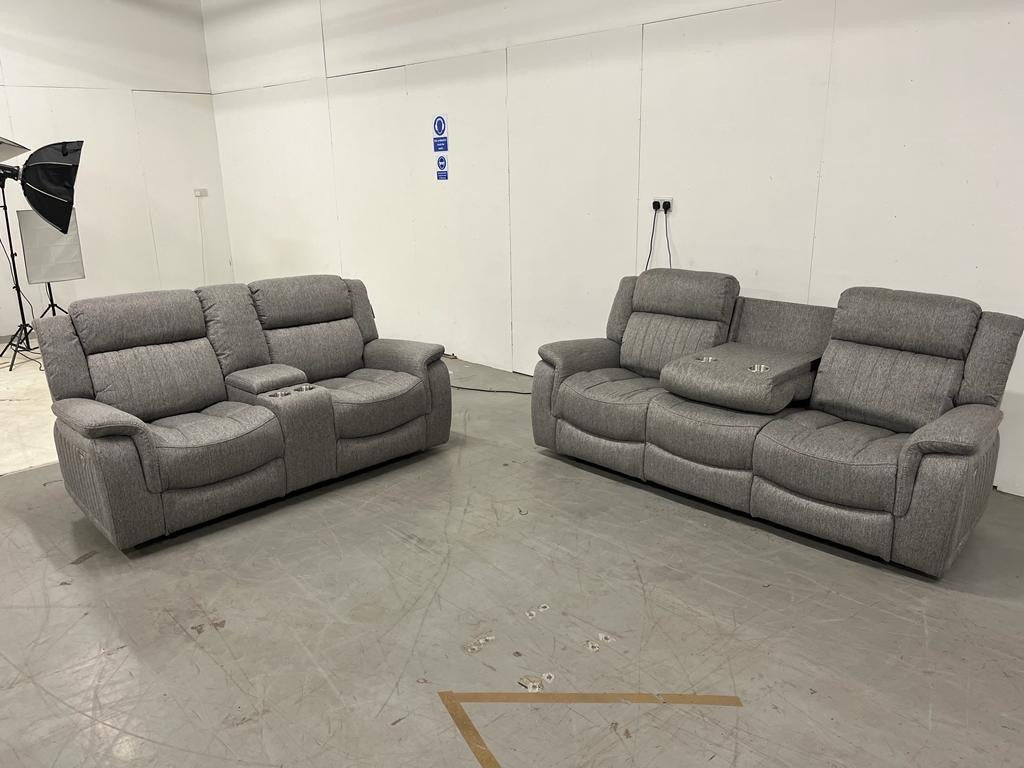 Langdale Electric Recliner 3 and 2 Seat Sofa Bundle Deal