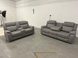 Langdale Electric Recliner 3 and 2 Seat Sofa Bundle Deal