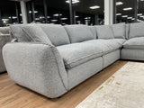 Berkeley Jumbo Corner Sofa (Available in Grey or Beige)