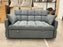 Brookes 2 Seat Sofa Bed (Available in Linen Grey or Mocha)