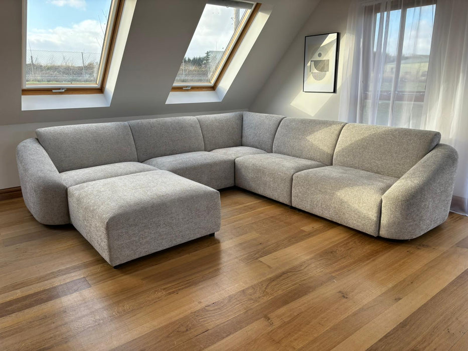 Marleybone Modular Sofa Available in Tweed Ivory or Grey