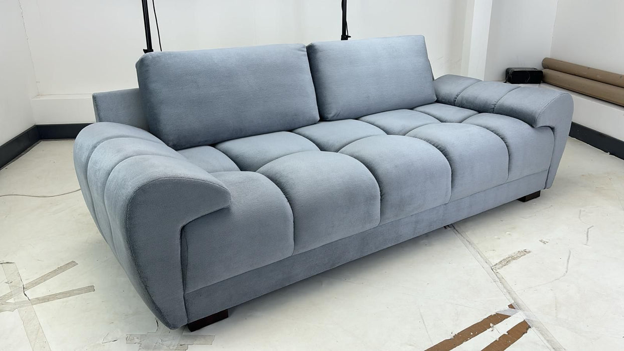 Stella Sofa (Available in Velvet Grey, Velvet Cream, or Velvet Mocha)