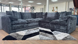 Samantha Corner Sofa (Available in Beige, Grey, Black or Green)