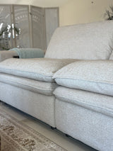Bella Cloud 3 Seat Electric Cinema Sofa (Available in Beige or Grey)