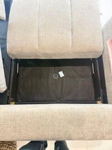 Trevi Corner Storage Sofa Bed (Available in Grey or Beige)