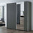 150cm Oregon Sliding Door Wardrobe (Available in Grey or White)