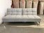 Brent Clic Clac Sofa Bed (Available in Chenille Dark Grey or Light Grey)