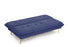 Ankara Clic Clac Sofa Bed (Available in Plush Velvet Mocha or Blue)