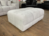 Dubai Footstool (Available in Aston Linen Charcoal or Natural)