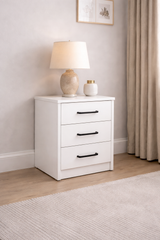 Economy Bedside in White | LFO