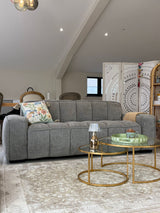 Monaco Cloud 3 Seat Sofa (Available in Beige, Grey or Olive)