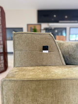 Brookie 3 Seat Electric Cinema Sofa Bed (Available in Olive, Beige or Grey)