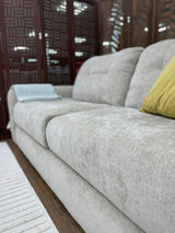 Zante 3 Seat Sofa Bed (Available in Beige or Grey)