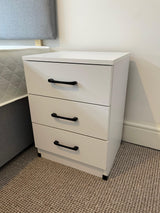 Economy Bedside (Available in Light Grey, White, Oak or Dark Grey)