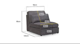 Lola Modular Sofa (Available in Chenille Ivory, Mocha or Grey)