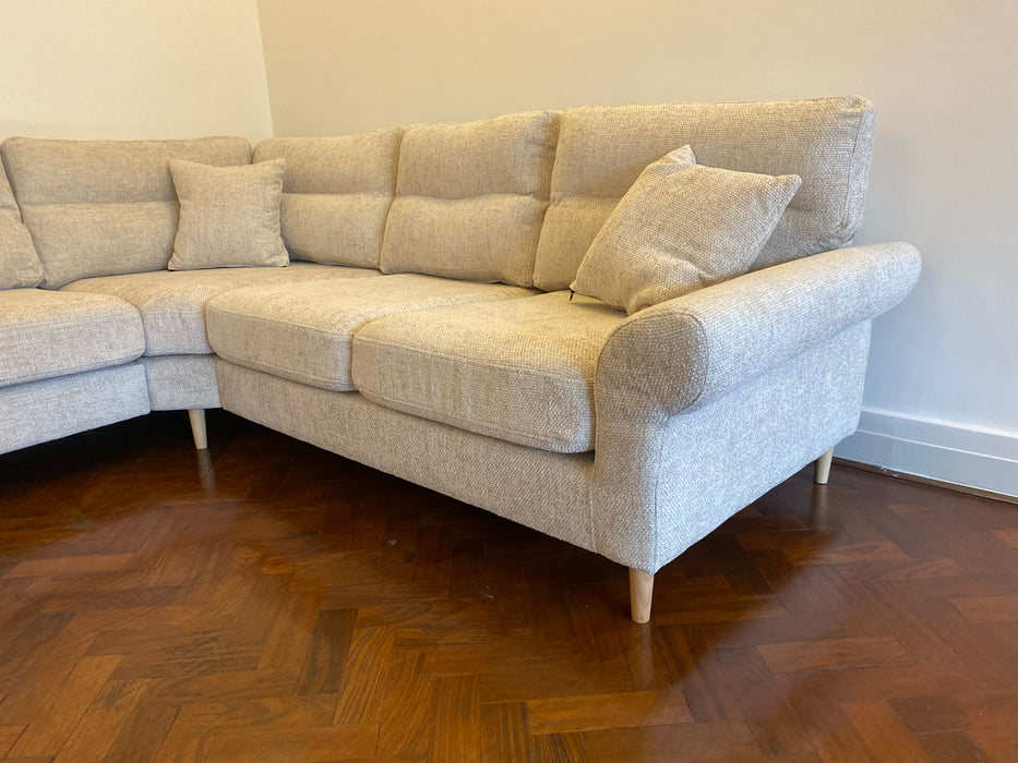 Nellie Corner Sofa (Availble in Enzo Linen Cream or Silver)