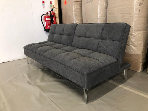 Brent Clic Clac Sofa Bed (Available in Chenille Dark Grey)